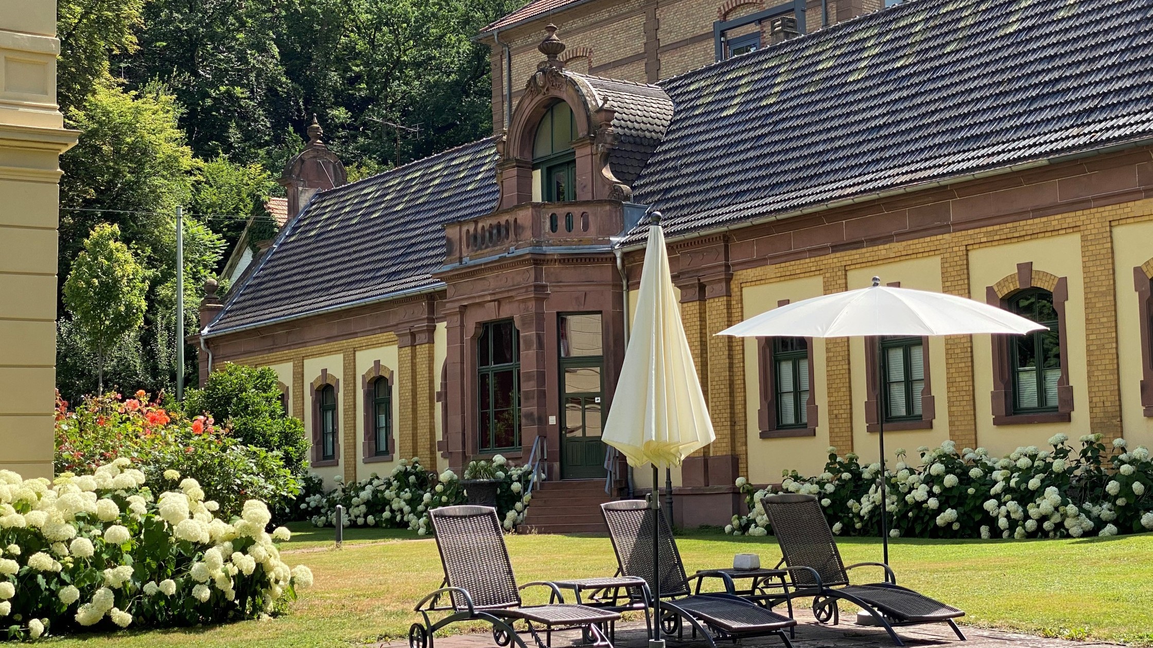 Außenbereich Villa Trautz