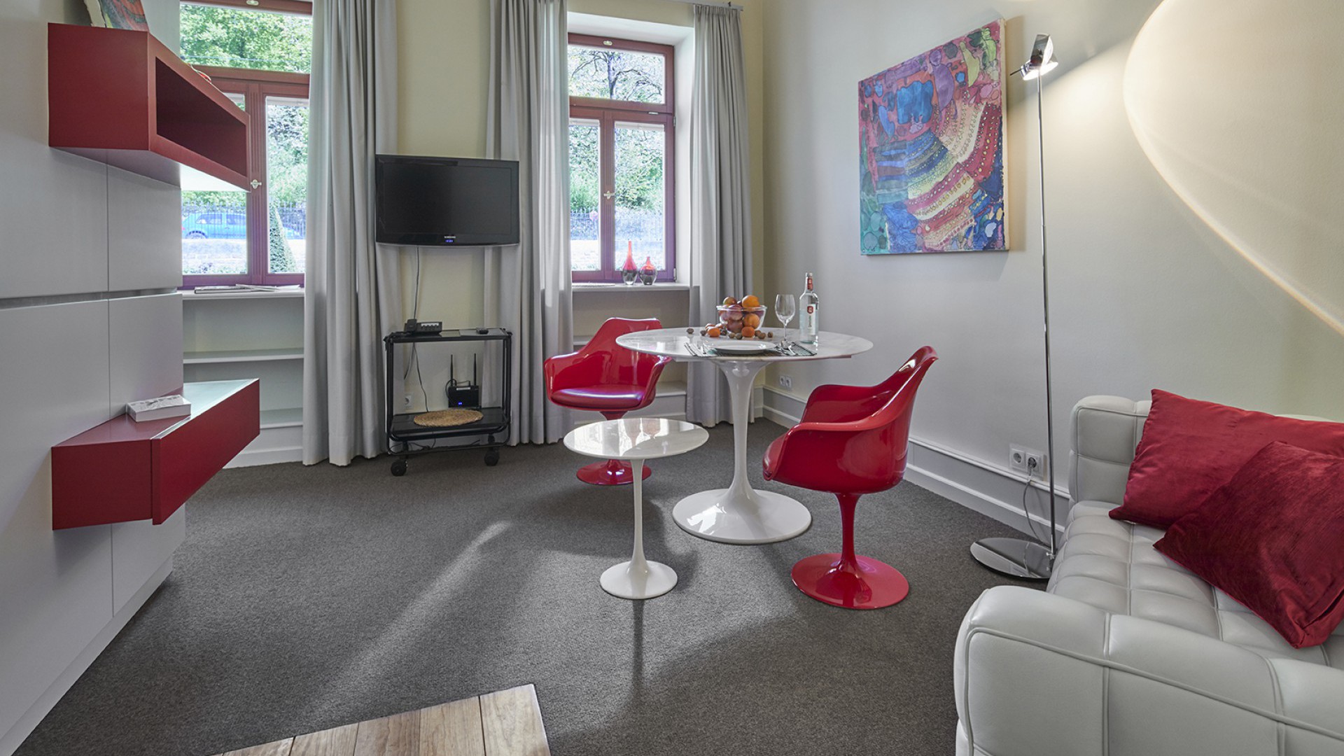 Appartement 11 Wohnzimmer