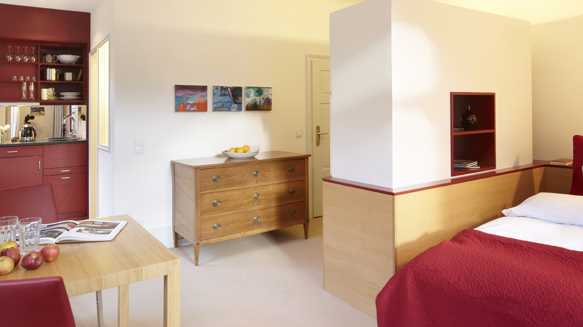 Apartment 24 Wohnbereich