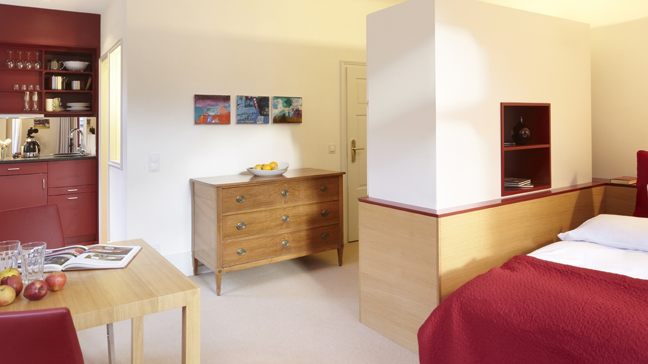 Apartment 24 Wohnbereich