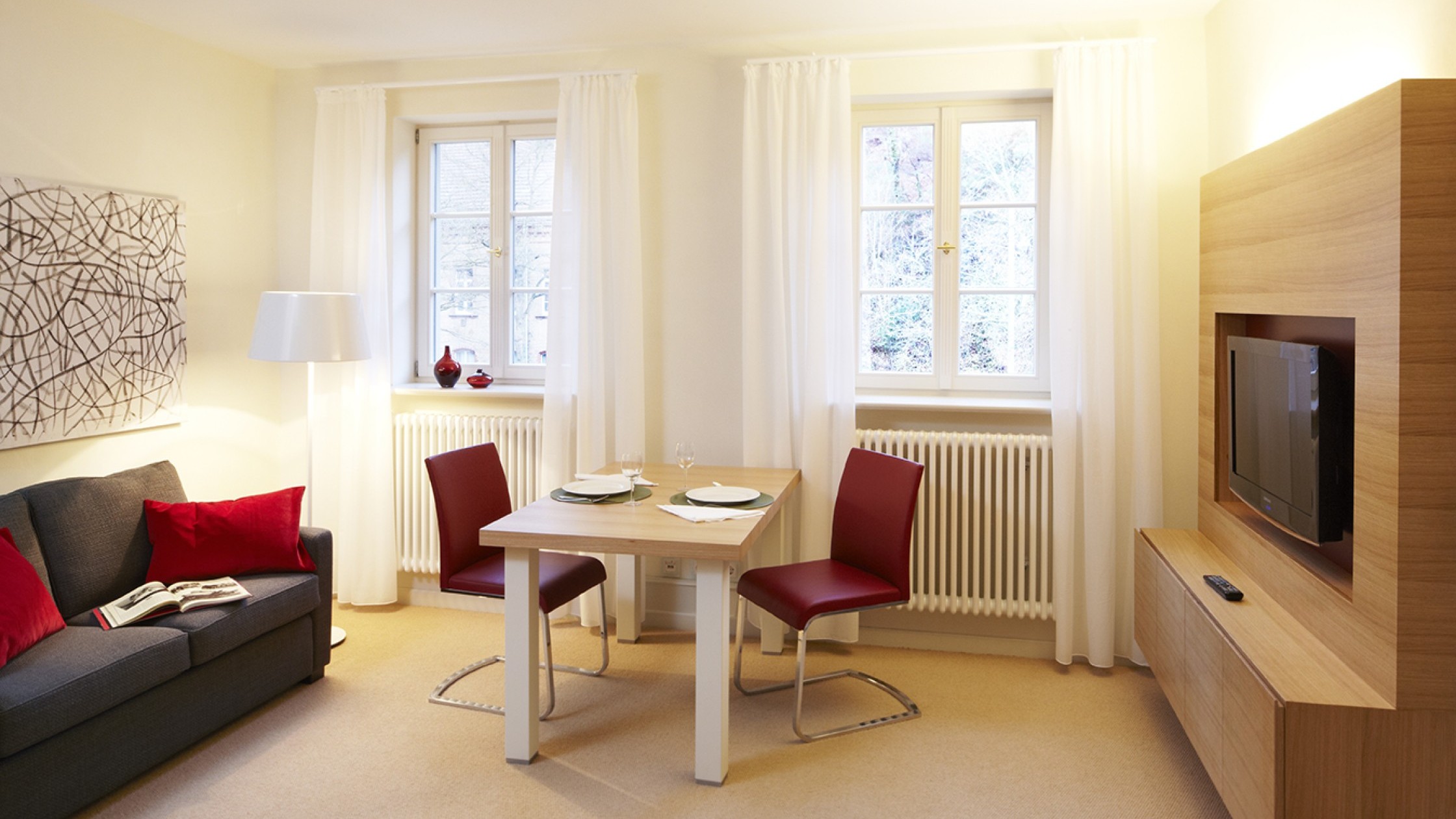 Apartment 31 Wohnbereich