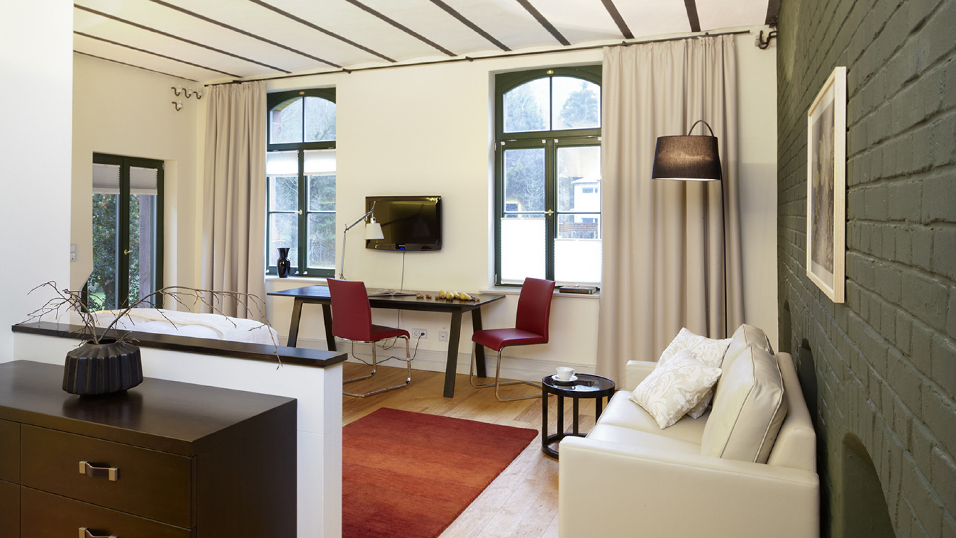 Apartment 44 Wohn- und Essbereich