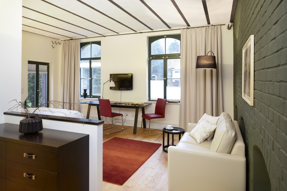 Apartment 44 Wohn- und Essbereich