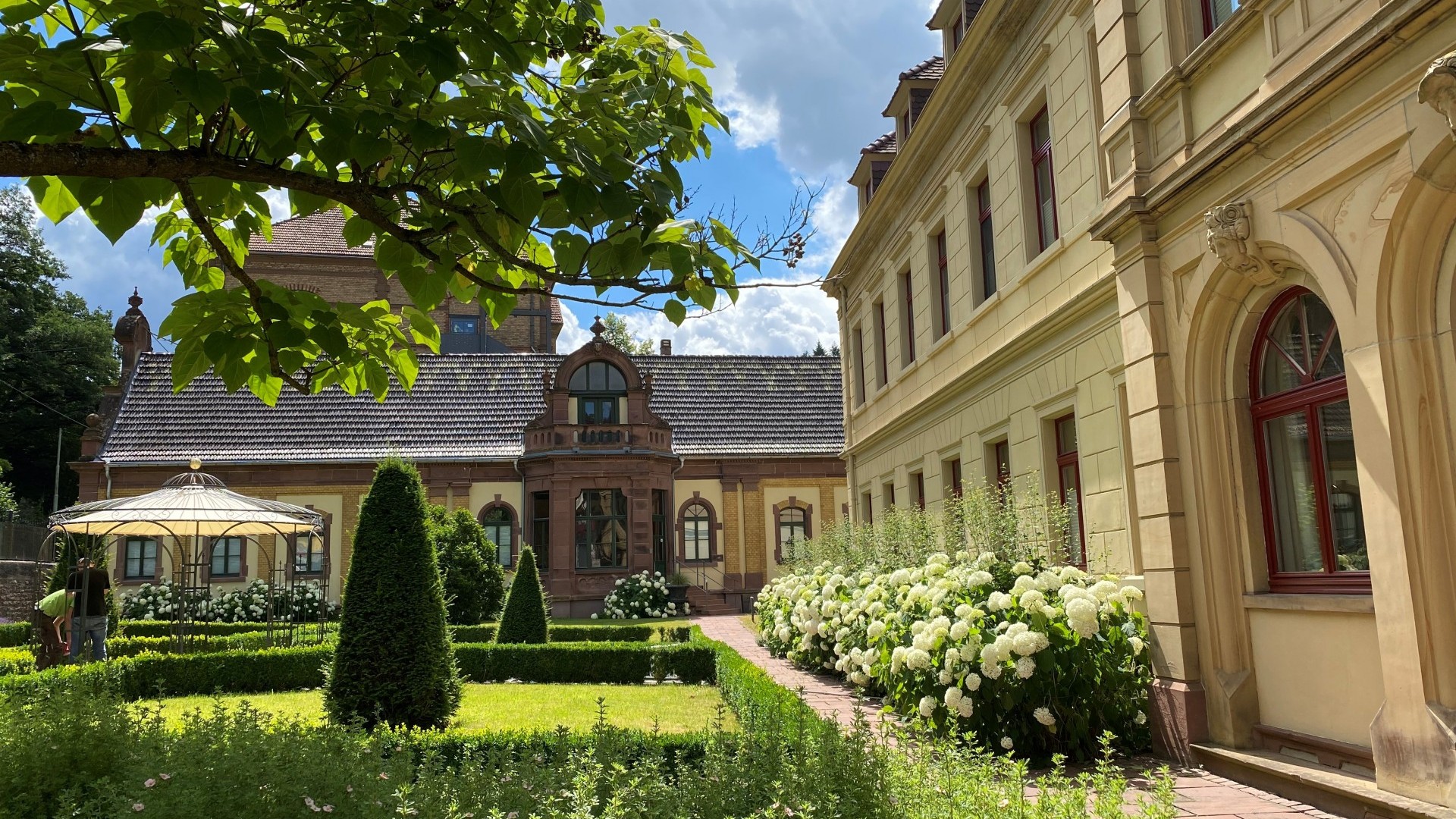 Außenbereich Villa Trautz