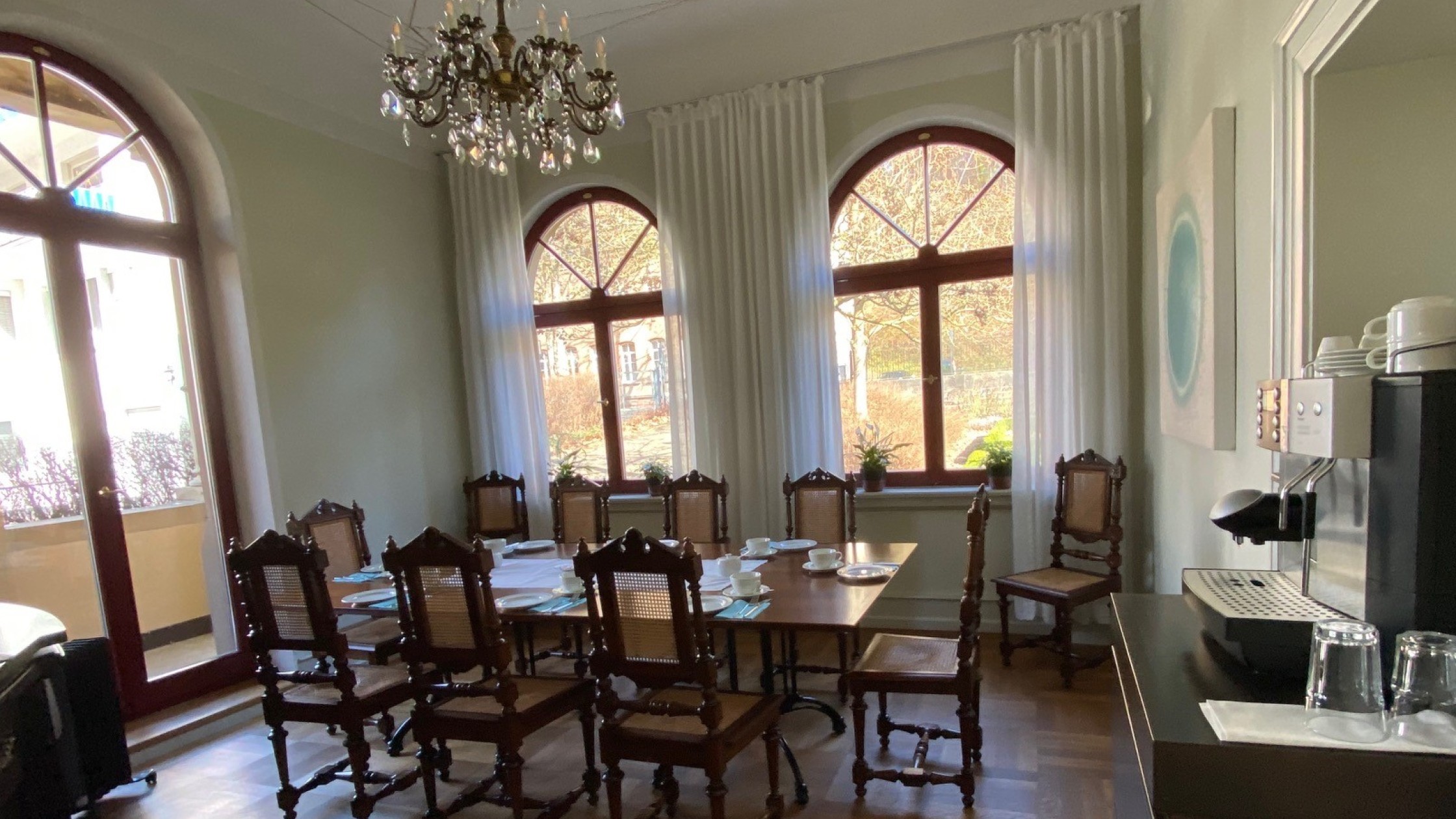 Frühstücksraum Villa Trautz